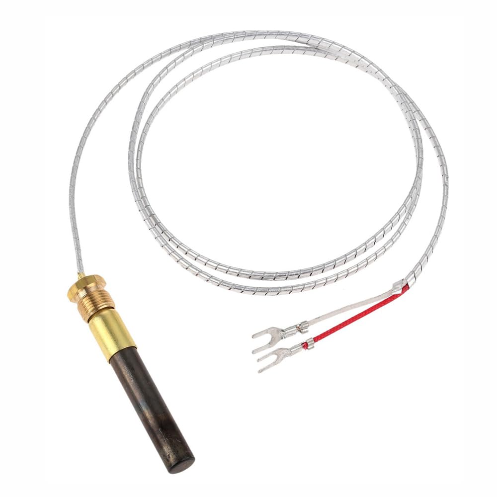 SEIWEI 4PCS 750mv termopile Generatore Parte, Resistenza di Temperatura Cluster Termocoppia Per Scaldabagno A Gas, Camino, Friggitrice a gas, Forno
