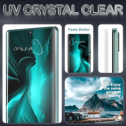 Image of ArmourPro Military Grade UV Tempered Glass Screen Protector Compatible For Lava Curve 5G (6.67 Inch) With Easy Installation Kit| Edge To Edge Coverage |Crystal Clear