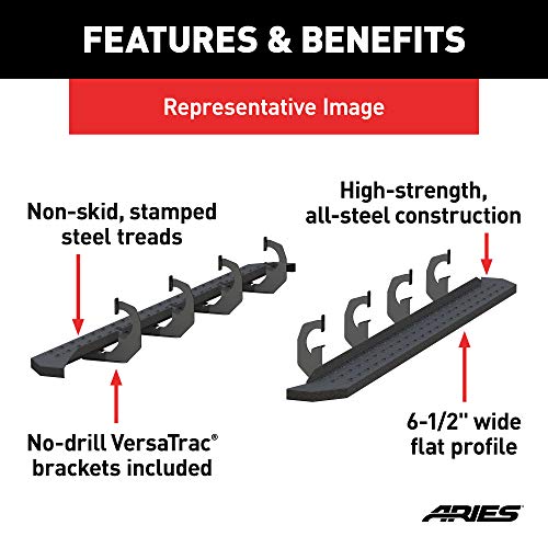 Estribos Running Boards de Acero para Camioneta miniatura 3