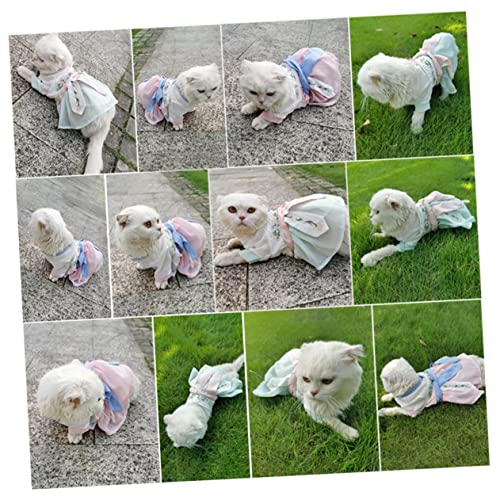 Vestido tradicional chino para perro talla M miniatura 5