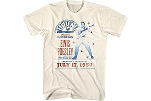 Elvis Presley King of Rock n Roll Sun Records Presents 1954 Adult...