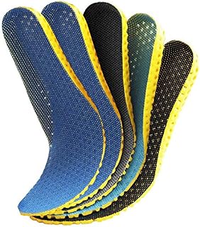 Replacement Shoe Insoles,Memory Foam Insoles,Odor Control,Keep Feet Dry,Honeycomb Design,DedSecQAQ 5 Pairs of Insoles
