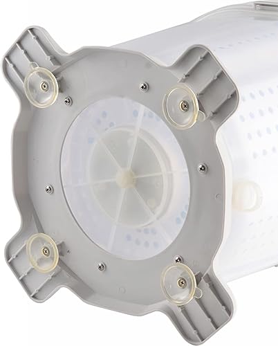 Miniatura 7 de Lavadora de manos, mini lavadora 2 en 1 y hilera de lavandería, secadora de centrifugado, lavadora de camping hasta 4.4 lbs, con manivela y