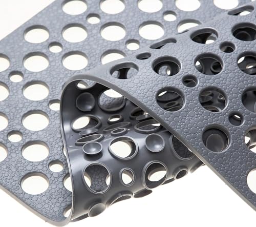 La Mejor Selección de Tapete para regadera disponible en línea para comprar. 48 Timotech Tapete para Baño Antideslizante de 30x17 Pulgadas, Alfombrilla para Baño con Ventosa y Orificios de Drenaje, Tapete para Regadera y Tina sin BPA, látex o ftalatos,...