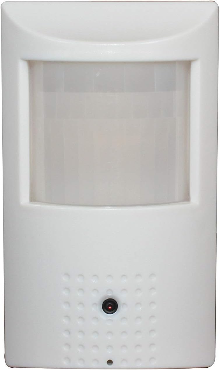 2MP HD PIR Invisible Detector CCTV Camera,TVI/CVI/AHD/960H Output Hidden Spy CCTV Surveillance Security Covert Camera, Indoor Security Cam with 3.7mm Mini Lens, Switchable Output