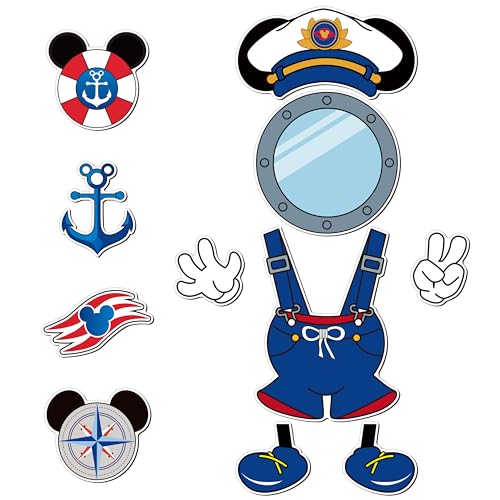 Imanes decorativos BOpusail 11 piezas tema crucero