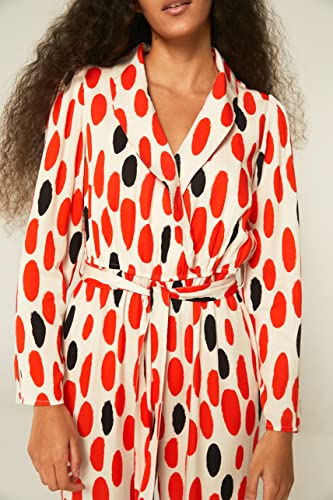 Combinaison à pois confortable en taille 44 pour sublimer la silhouette - 4