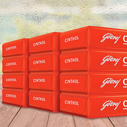 Image of Cinthol Original Soap, 100g (Pack of 12) | Germ Protection | Soaps For Bath | Grade 1 Soap | For All Skin Types
