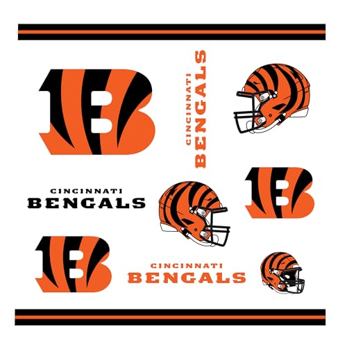 Image of Rico Industries NFL Football Cincinnati Bengals Double Wall 20oz Tritan Tumbler