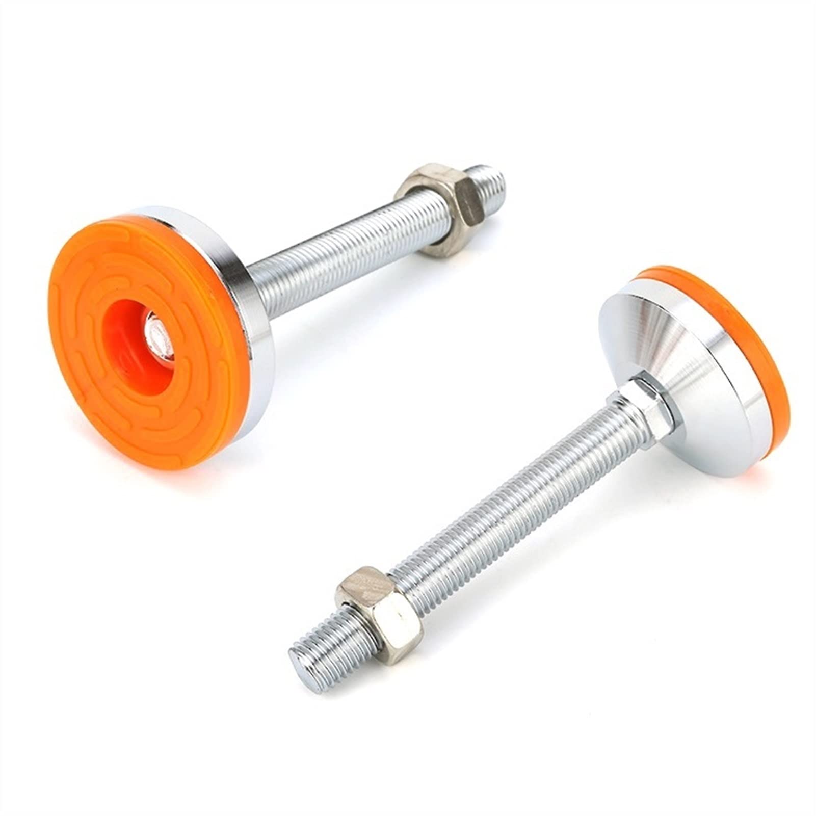 piedini per mobili, Piedini livellanti for macchina filettatrice da 4 pezzi, piedini regolabili da 150 mm, con base fissa, piedini autolivellanti antiurto for impieghi gravosi for banco da lavoro, mac