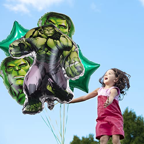 Hulk Palloncini in alluminio Super hero