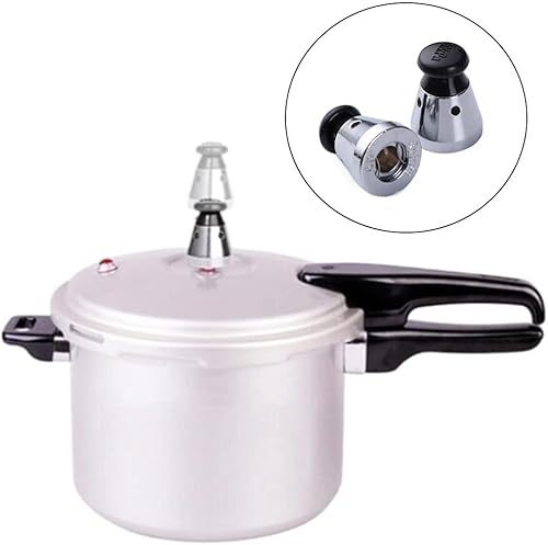 Miniatura 4 de Válvula universal de alivio para olla a presión, color negro, 1.5 pulgadas de alto, antibloqueo, accesorios de válvula de escape (paquete de 3)