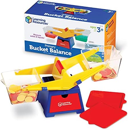 Learning Resources Primary Bucket Balance Age 3+, Classroom Balance Scale