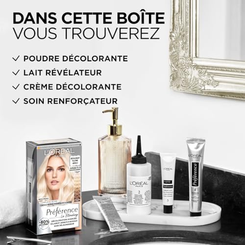 Décoloration Sans Ammoniaque Patine Absolu Platinium 'oreal Paris La Boîte - vue 9