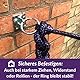 Anbindering | Anbinden Pferd, Rinder | Befestigungshaken zum Schrauben | Augplatte Edelstahl massiv (2X Anbindering)