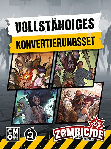 CMON, Zombicide 2nd Edition, Complete Conversion Set, Expansion, Connoisseur Game, Dungeon Crawler, 1-6 Players, Ages 14+ - Image 2