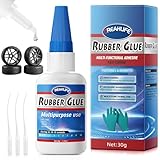 Super Glue for Rubber Repair, 30g Silicone Adhesive for Tube, Silicone Rubber, Edge, Seals, Gaskets, Soles, Hose, Mat & Neoprene Repair