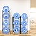 Klvied 5-Tier Heavy Duty Water Jug Organizer, 5 Gallon Cooler Jug Rack for Kitchen, Office, Living Room