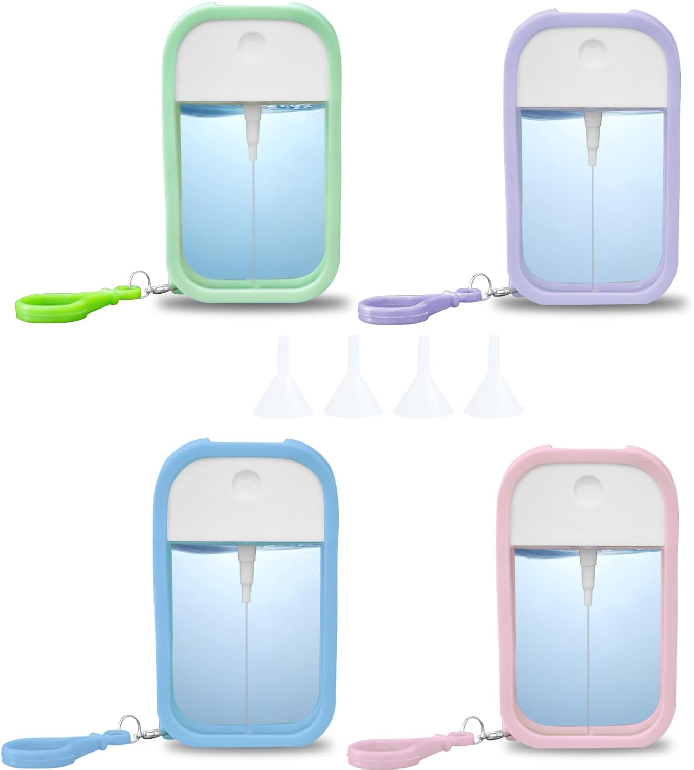 XVIA 38ML Refillable Card Spray Bottle | Portable Leak-Proof Fine Mist Sprayer | Ideal for Perfume, Hand Sanitizer for Travel, Pocket, Bag, Purse | Alcohol, Fragrance, Cosmetic(2 PCS)-picture-28