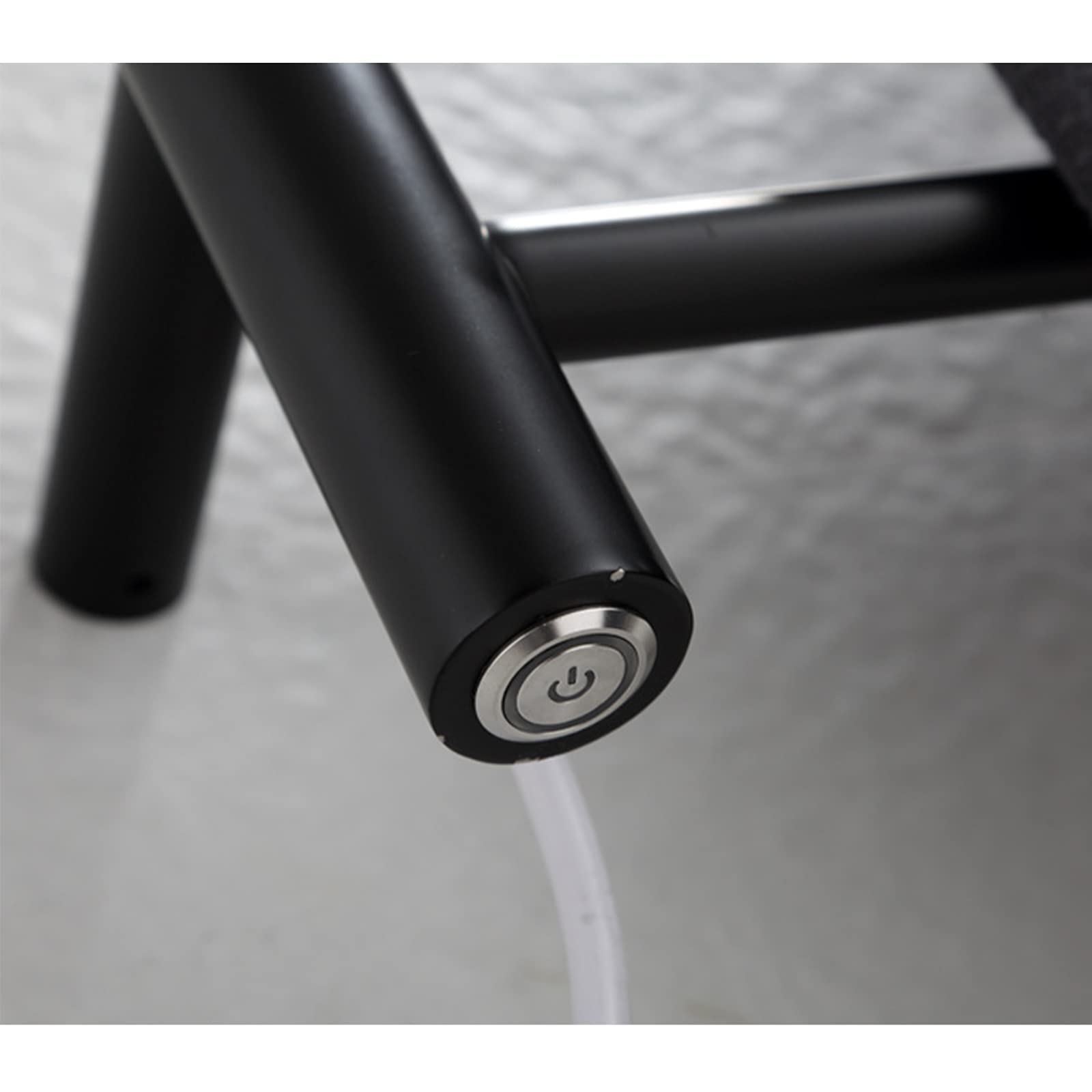 ZQFIDFYR Towel Warmer/Electric Heated Towel Rack, 304 Stainless Steel Wall Mount Heated Towel Rail with 11 Square Bar, 130W Energy Saving Fast Heat Drying Rack for Bathroom (Hadrwired)