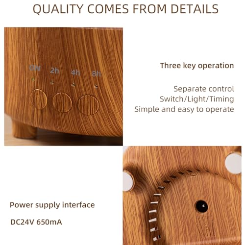 Difusor aromático eléctrico OKYUK modelo V50 con tanque 230 ml miniatura 3