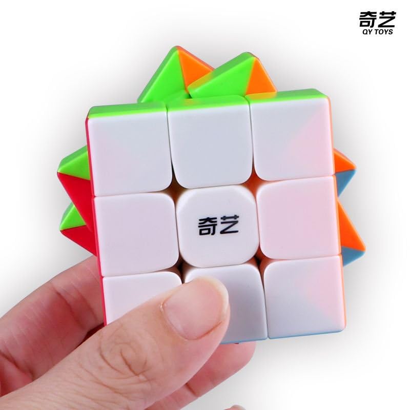 Logica Giochi - Cubo Magico 3x3 Warrior S - Senza Adesivi - Cubo veloce e economico - Per speedcubers - Giochi intelligenti
