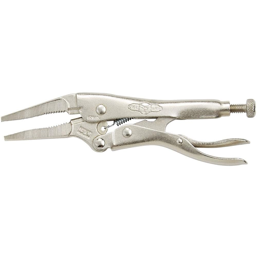 IRWIN Vise-grip Oryginalne szczypce z blokadą, długi nos, 10 cm (1602L3), 100 mm