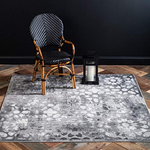 Unique Loom Sofia Collection Area Rug - Larvotto