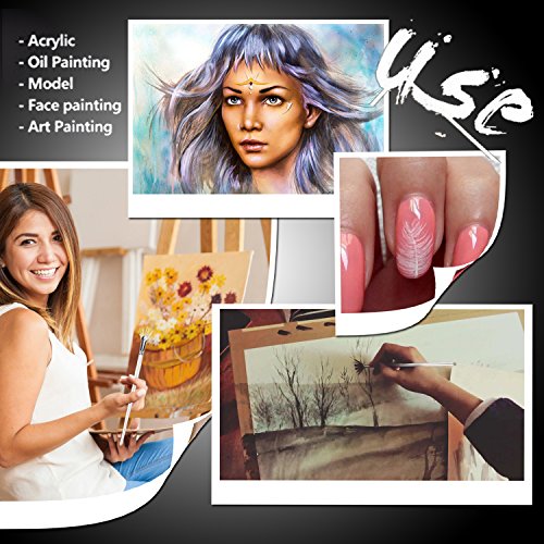 Amagic SXZZPO6YB Fan Brush Set - Hog Bristle Natural Hair thumb #5