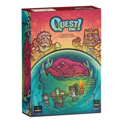 MeepleBR, Quest Inc., Jogo de Tabuleiro Expert, 2 a 5 jogadores