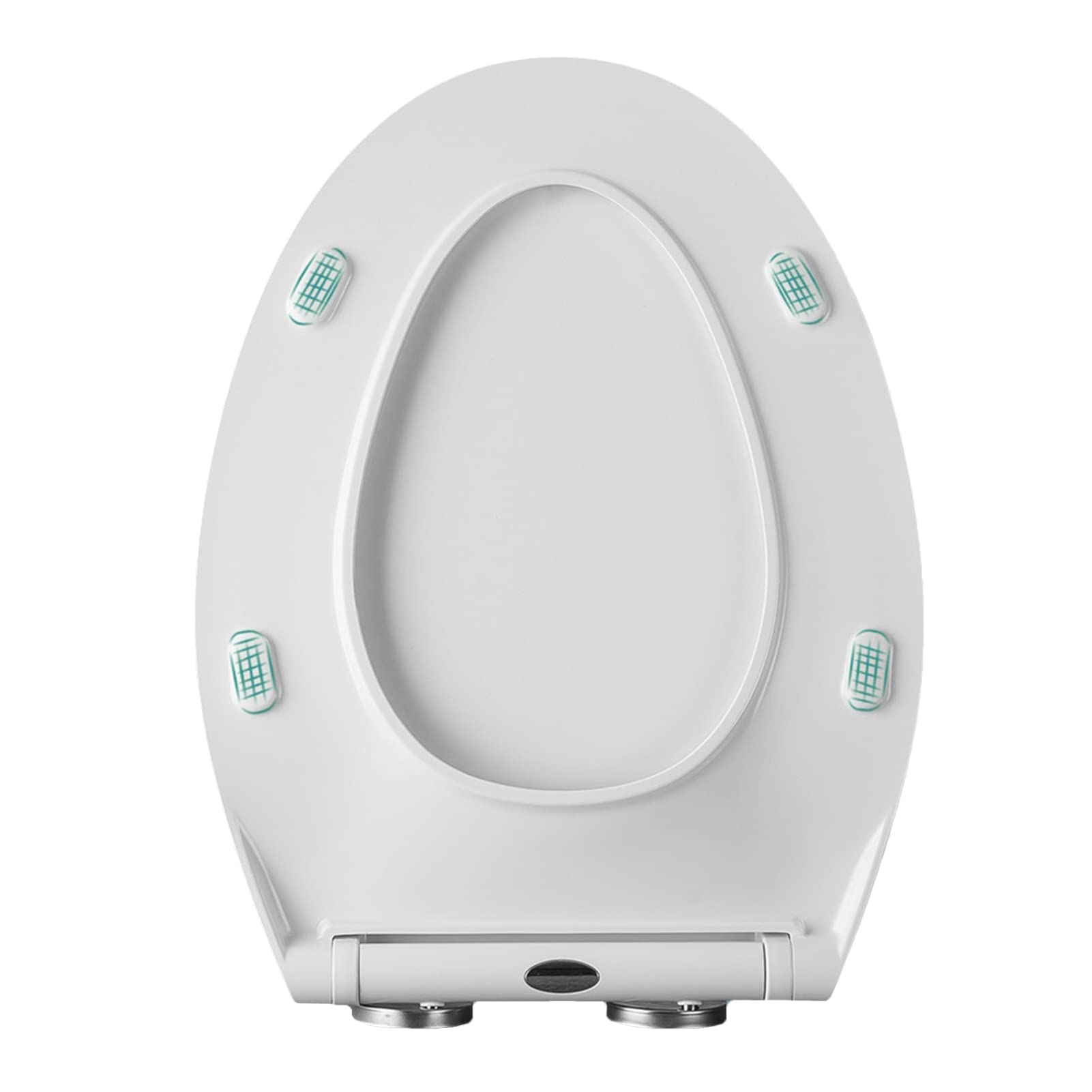Dxpsxjl One Color Soft Close Close Toilet Seat, Thick Thick Thick Thick Thick Thick Thick For Easy Cleaning Installation And Installation Installation Installation Base-Rotated- Never Loosens- Thick Thick