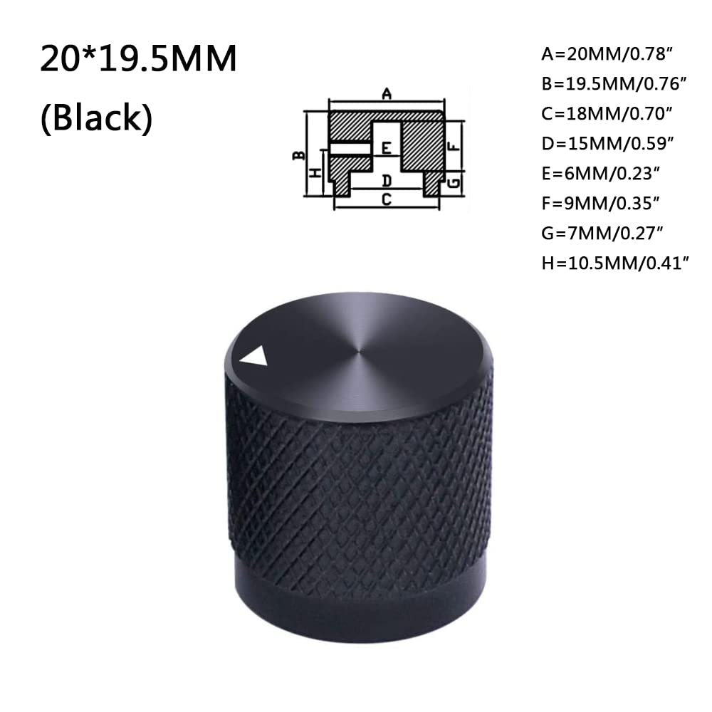 Bobina Cavo Manopola Rotante Per Potenziometro 6mm - Per Amplificatori, Saldatori, Controlli Volume Manopola Potenziometro 6 Mm - Foto 9