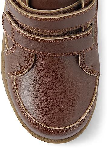 Gymboree Boys And Toddler Short Ankle Boot, Classic Brown, 2 Big Kid US | Image 4