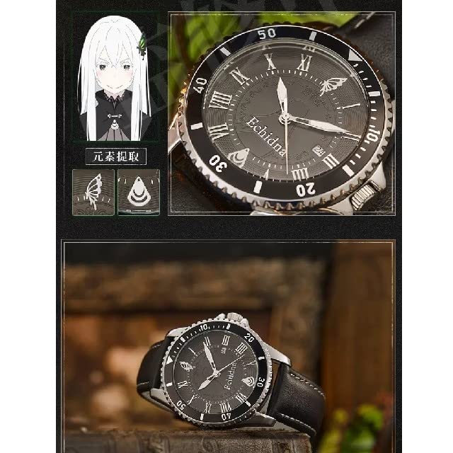 Amazon.co.jp: Re:ゼロから始める異世界生活リゼロ◎エキドナ 腕時計