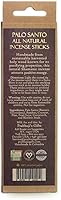 Vista 2 de Prabhuji's Gifts Palitos de incienso Palo Santo – Tradicional – Incienso hecho a mano – Incienso espiritual – Varillas aromáticas hechas