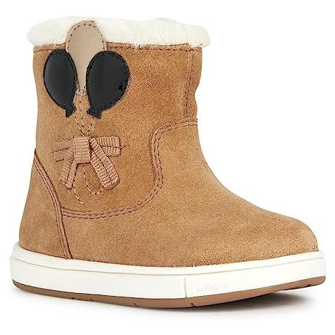 Bottines Geox B TROTTOLA Whisky Black Cover