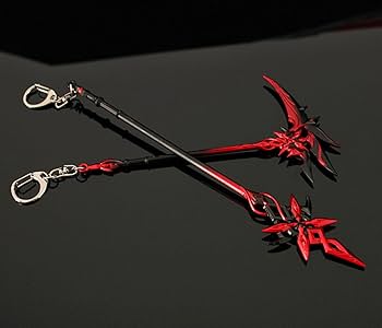 Amazon.co.jp: [GhostNef] 原神 召使 アルレッキーノ 武器 鎌