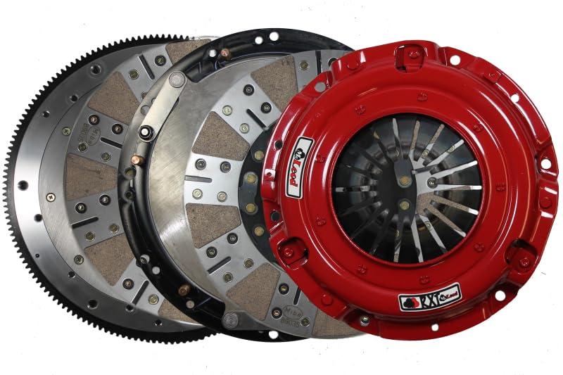Compatible with Ford Mustang McLeod Clutch RST TWIN DISC 800HP + Flywheel 2011-2017 كلتش ماكلود فورد موستنج 800حصان مع الفالي وييل حذاف
