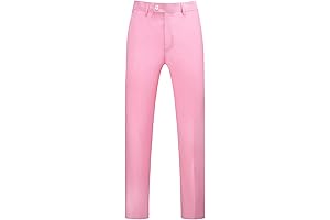 Break the Mold with our Mens Front Flat Casual Dress Pants Slim...