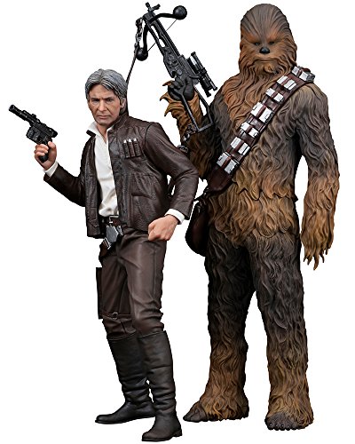 Kotobukiya Star Wars Episode VII Han Solo/Chewbacca Figur, 4934054903269