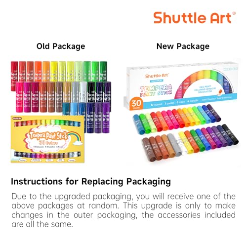 Shuttle Art SA TPS30 Tempera Paint Sticks thumb #2