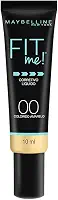 Maybelline NY Corretivo Líquido Efeito Matificador Fit Me 00 Amarelo, 10ml