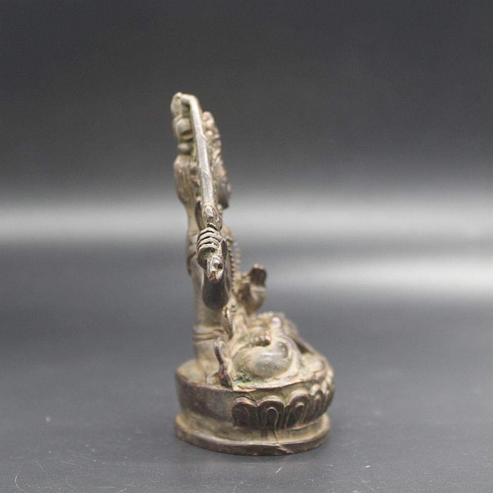 Estatuas Y Figuras Adorno Carácter Hogar Estatua De Buda Manjusri Bodhisattva Decoración Artesanal