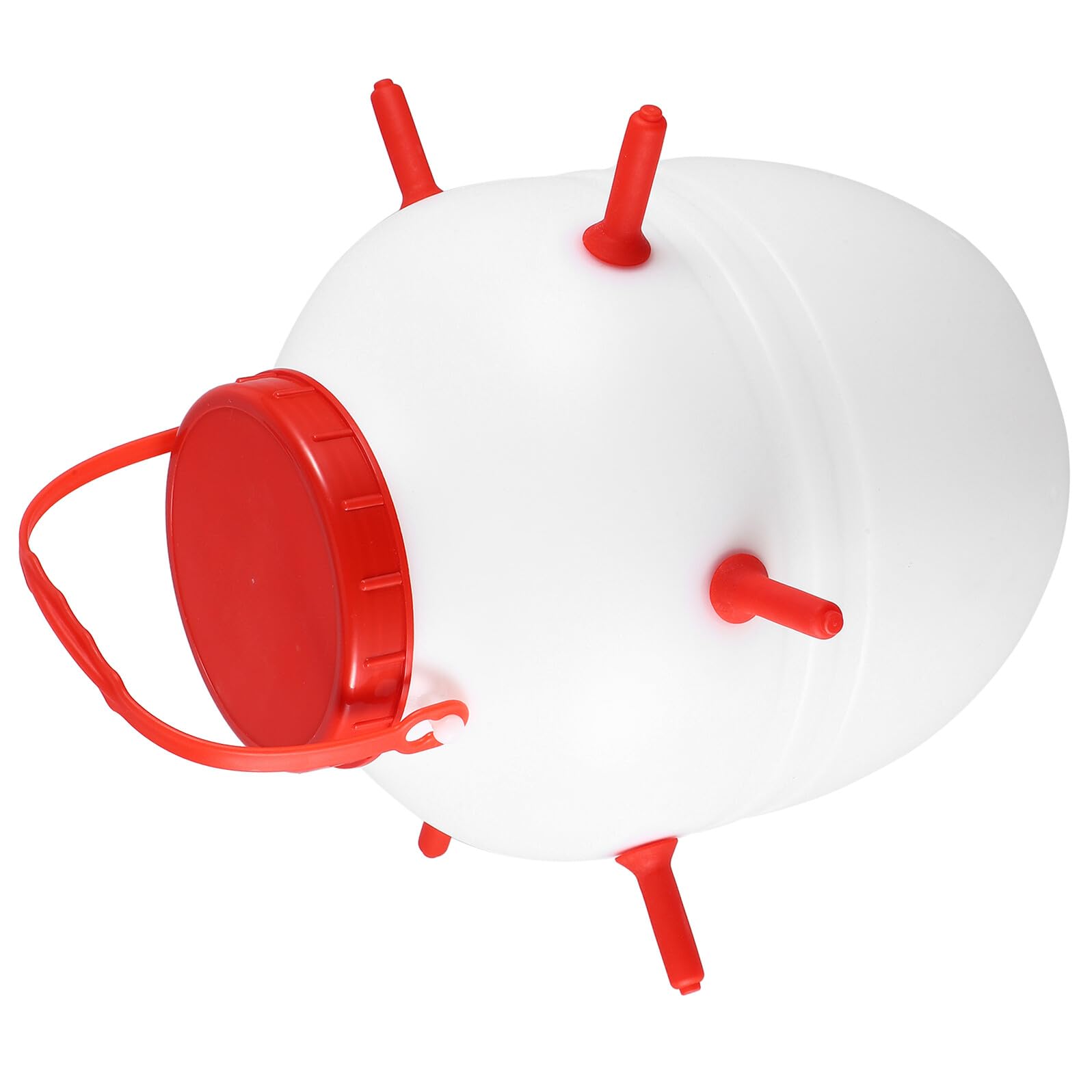Hohopeti Biberón de para Corderos y Animales Botella de Plástico Gruesa Resistente con Capacidad de Accesorios para Alimentación de Ovejas Perros y Cerdos Alta