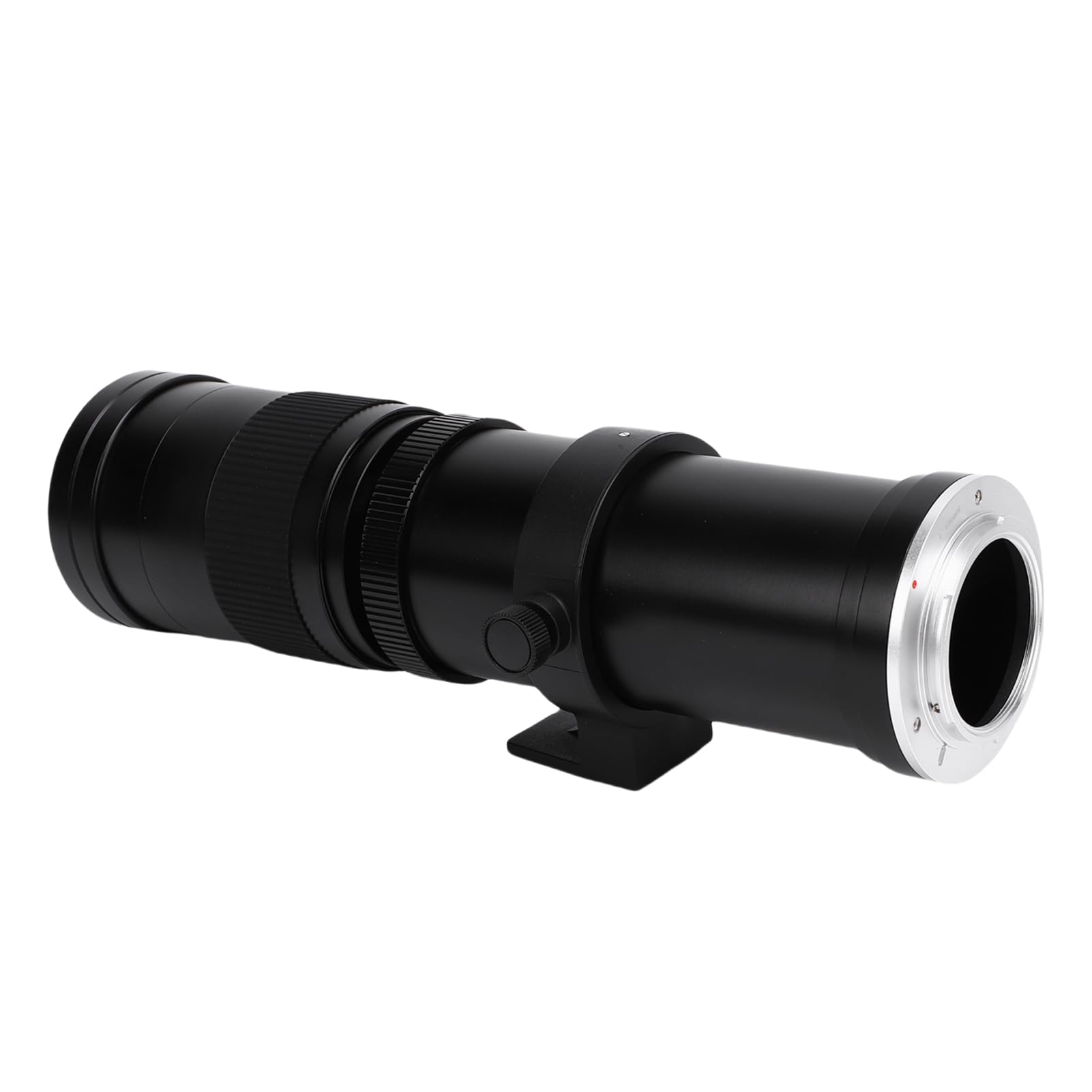 Jectse Manualny Obiektyw Ogniskowy, Powiększanie od 420 Mm do 800 Mm, Teleobiektyw z Otworem F8.3 do Kamery f8. (BLACK)