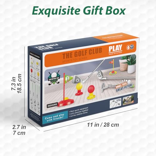 image for Liberry Kids Golf Clubs for 3 4 5 6 Years Old, Retractable Toddler Gol