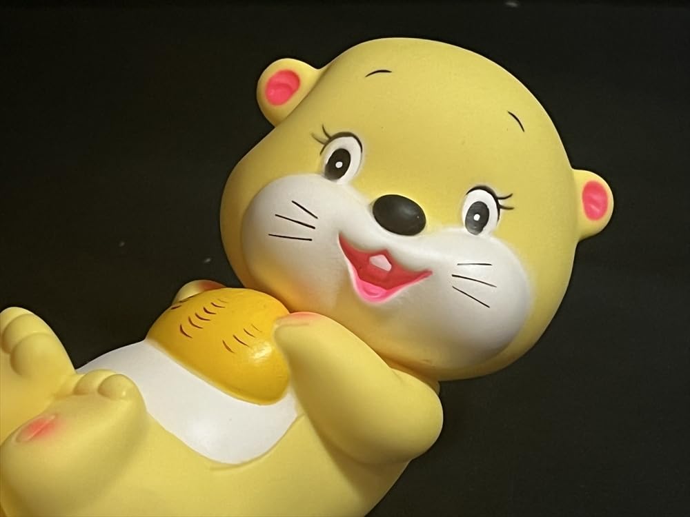 Amazon.co.jp: 昭和 レトロ ラッコ ソフビ 人形 動物 海獺 人形