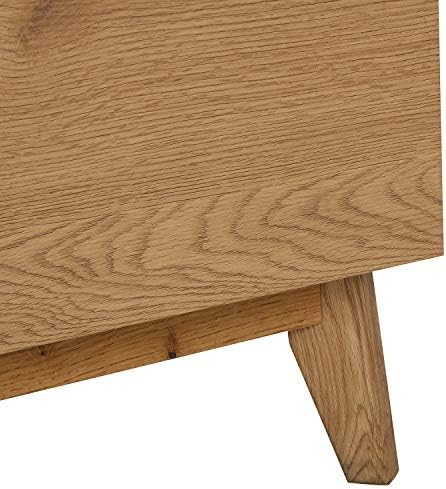 Cherry Tree Furniture Ernest Writing Bureau in White & Oak Colour