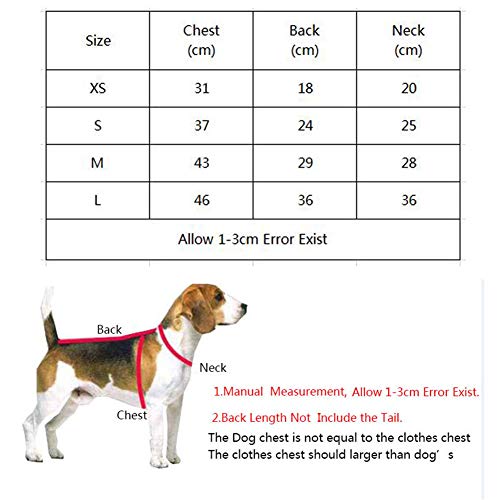 Beautyhe Maglia Cane alla Moda e Morbido