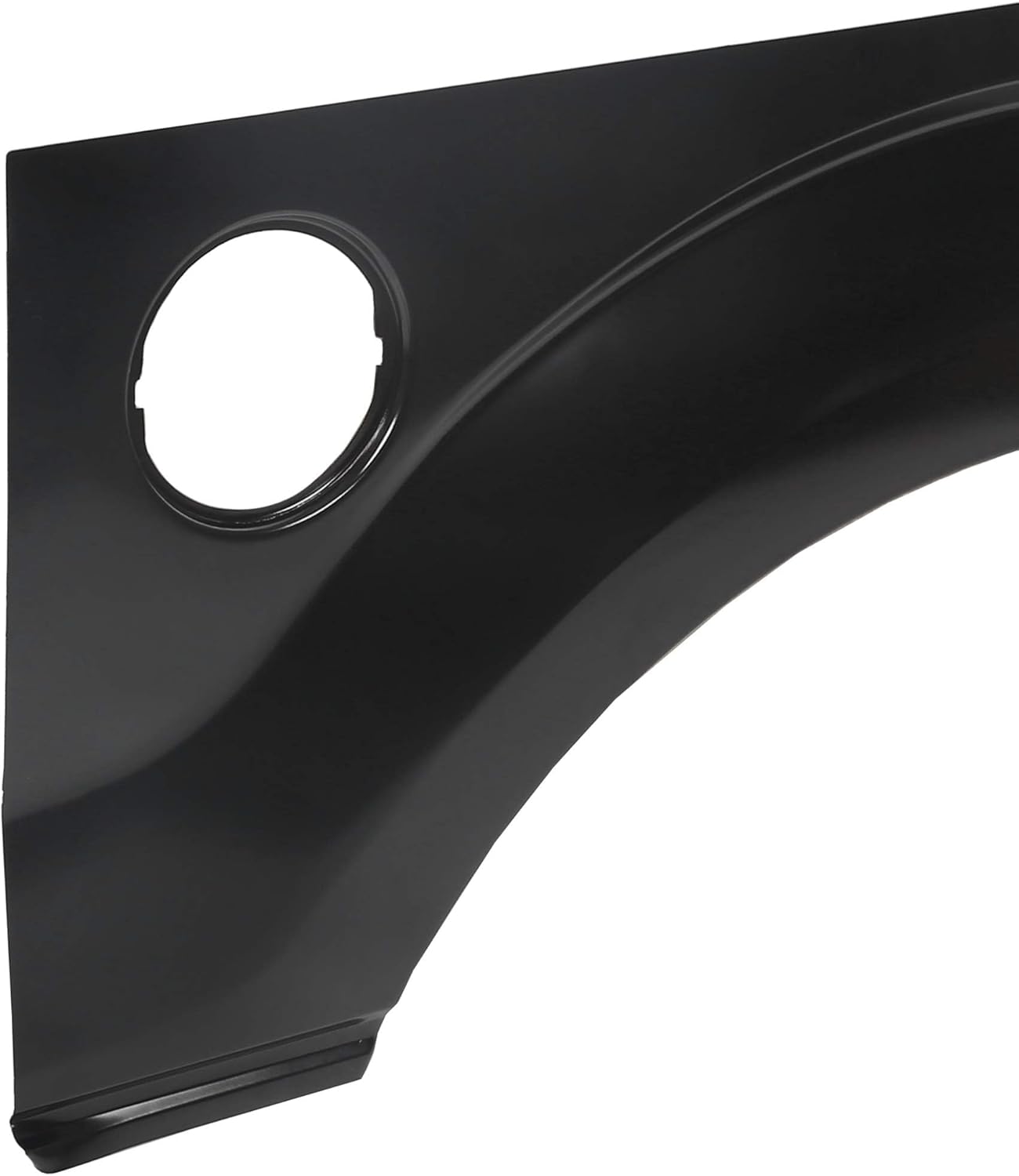 ECOTRIC Rear Wheel Arch Quarter Panel Compatible with 2009-2014 Ford F150 LD W/O Molding Holes, Bed Upper Repair Panel Replacement Steel Left & Right